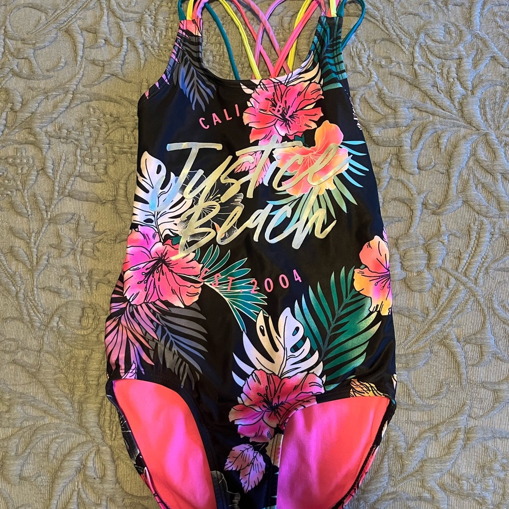 EUC Justice girls bathing suit